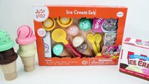 Super Cool Ice Cream Set Toys Play Doh Ice Cream Parlor Toy Food Heladería Helados