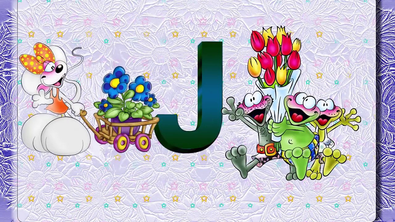 El abecedario en ingles para niños | Canciones Infantiles para Aprender el Alfabeto en Ing