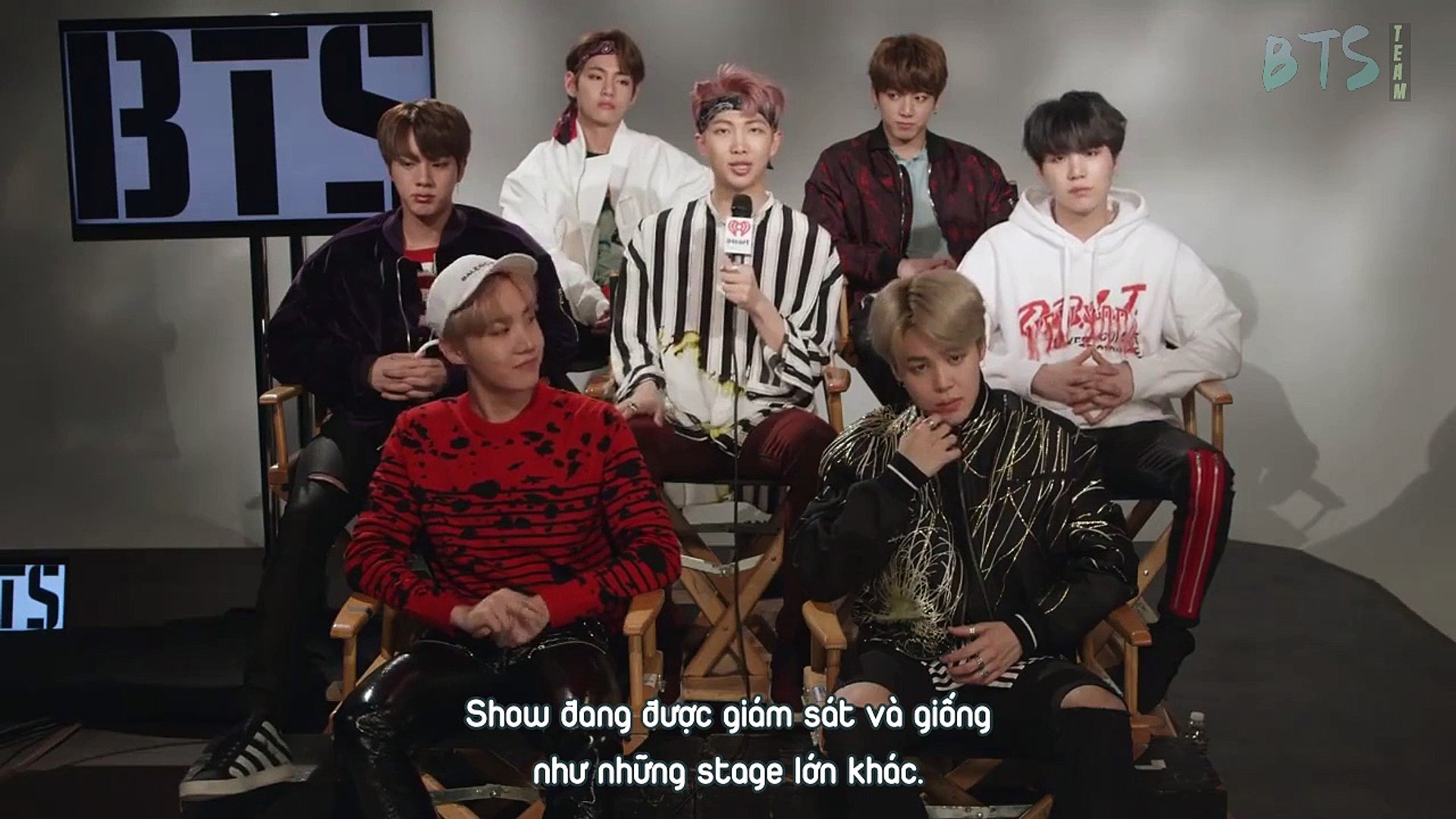 [Vietsub] 170323 BTS iHeartRadio Interview [BTS Team]