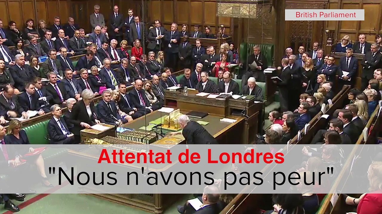 Attentat de Londres: "Nous n'avons pas peur"