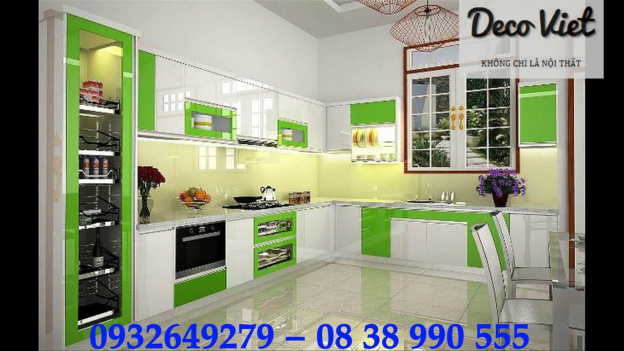 Tủ bếp gỗ công nghiệp giá rẻ