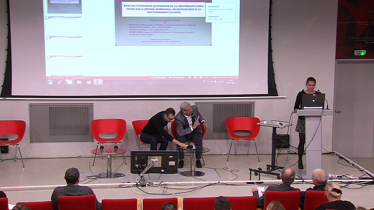 06 - Laura Pomportes / Journée Médicale INSEP 2016