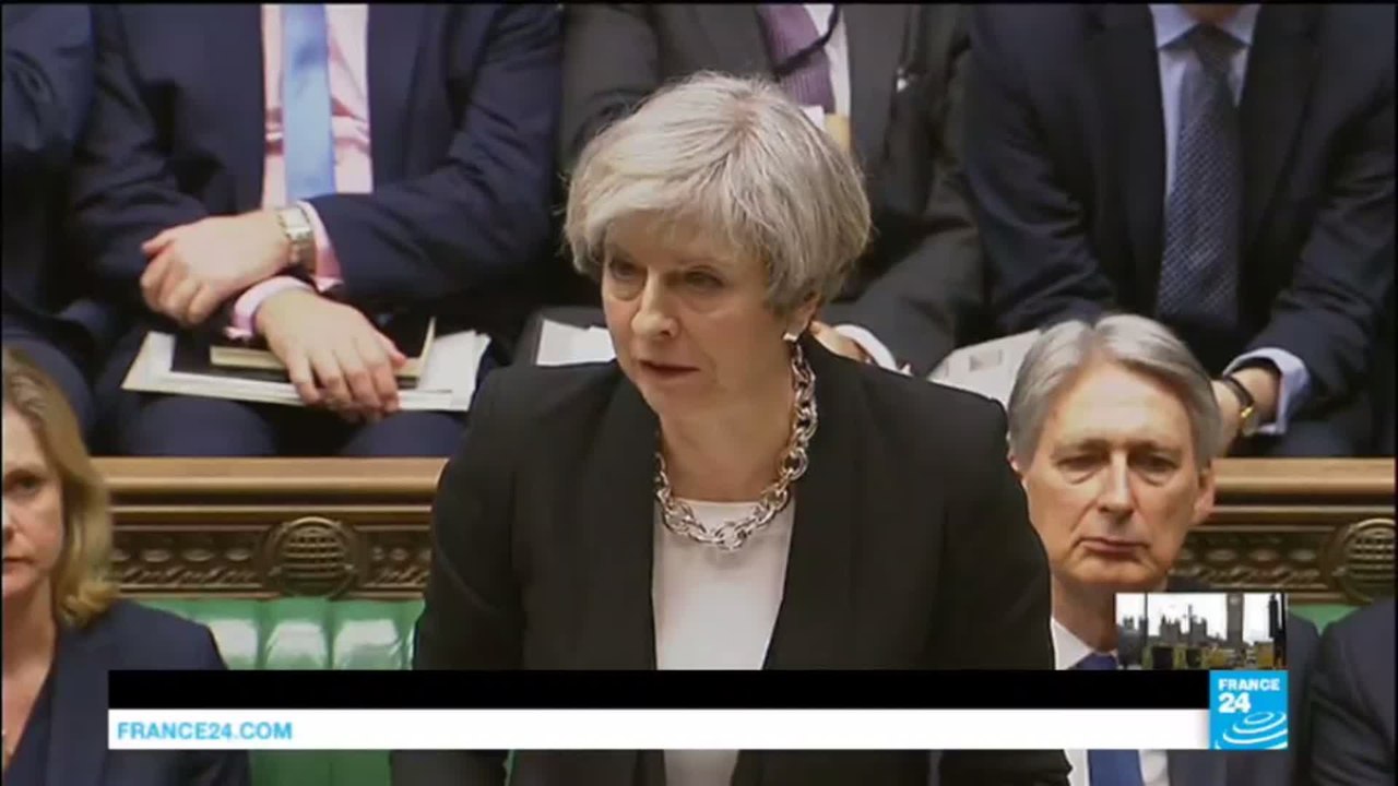 UK Prime Minister Theresa May reacts to London Terror attack: "we are not afraid"