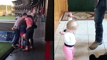 Military Dad Surprises His Girls & Baby Dances To Deer Call