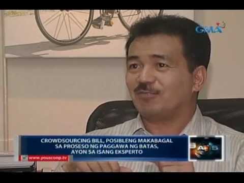 Saksi: Crowdsourcing bill , inihain sa Senado