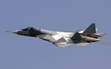 THE RUSSIAN Super Stealth Aircraft SU-50 test - The 5th Generation