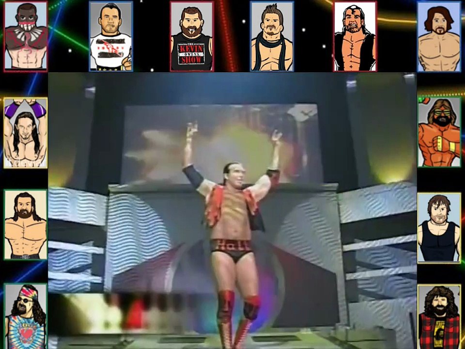 IMPACT ARCADE MATCH-UP: Scott Hall with Kevin Nash & Jeff Jarrett vs. A.J. Styles with the Macho Man