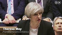 Theresa May habla del atentado en Londres