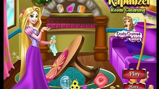 NEW Мультик онлайн для девочек—Рапунцель украшение комнаты—Игры для детей