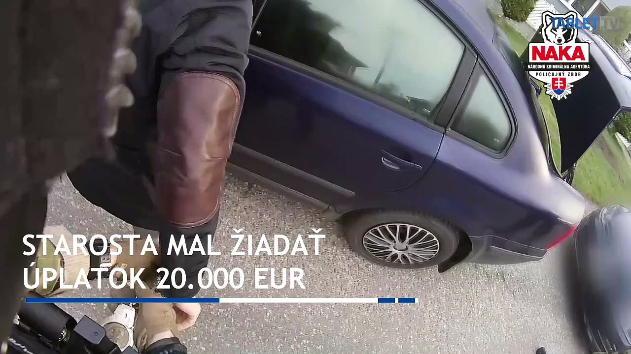 T. GAŠPAR: Polícia obvinila starostu Kalinkova Štefana B. z prijímania úplatku