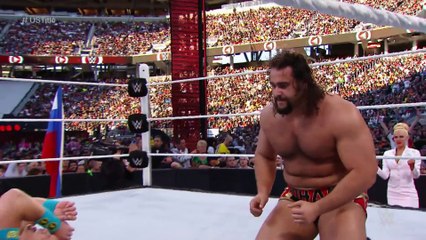 Download Video: Rusev vs. John Cena - U.S. Title Match WrestleMania 31 FULL MATCH (WWE Network Exclusive)