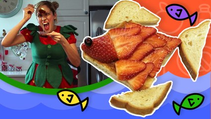 فوزي موزي وتوتي | DIY مع توتي | سمكة التوت