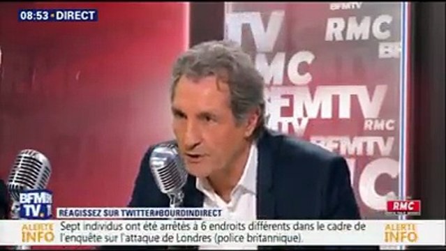 Marine Le Pen sur BFM JJ Bourdin 23 3 17: Extrait sur le traitement des medias.