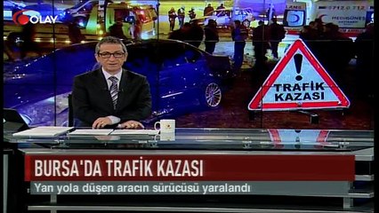 Bursa'da trafik kazası (Haber 22 03 2017)