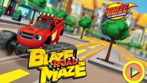 Nick Jr | Blaze and The Monster Machines Games | Blaze Road Maze | Dip Games for Kids - 10
