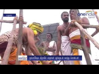 மதுரை சொக்கநாதர் கோவிலில் கும்பாபிஷேகம்... ஆயிரக்கணக்கான பக்தர்கள் பங்கேற்பு