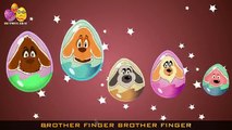 Surprise Egg Dog | Surprise Eggs Finger Family | Surprise Eggs Toys