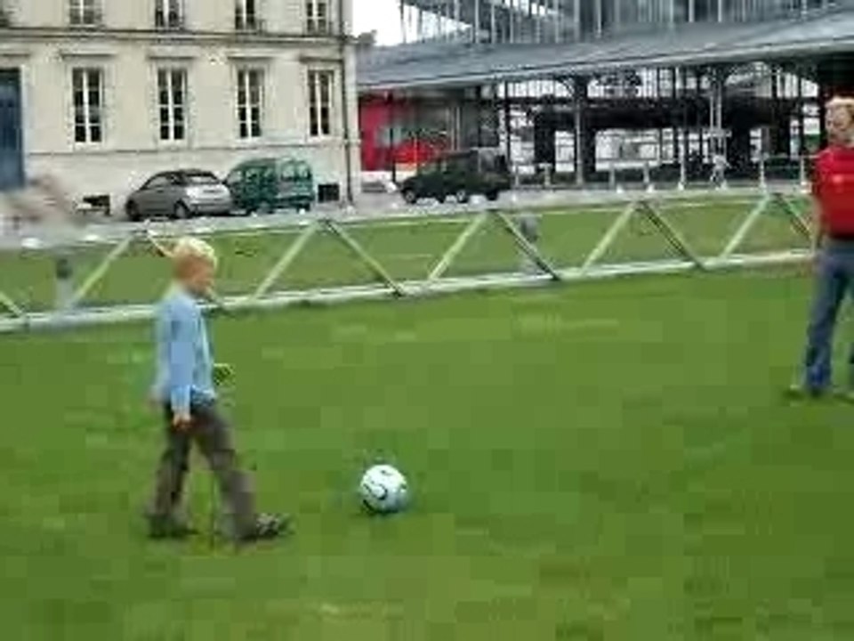 Entraînement soulever la balle