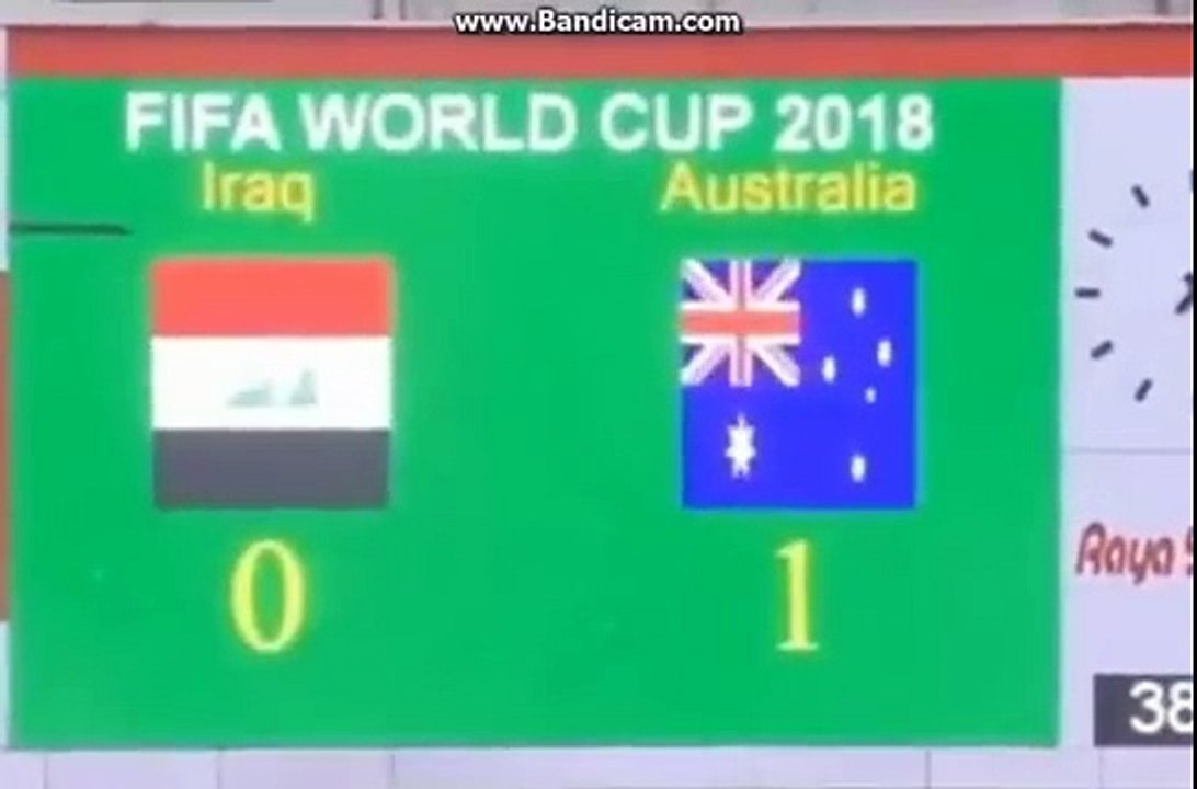 اهداف العراق و استراليا 0 1 ~ الاهداف الكاملة التصفيات الموهلة لكاس العالم 2018