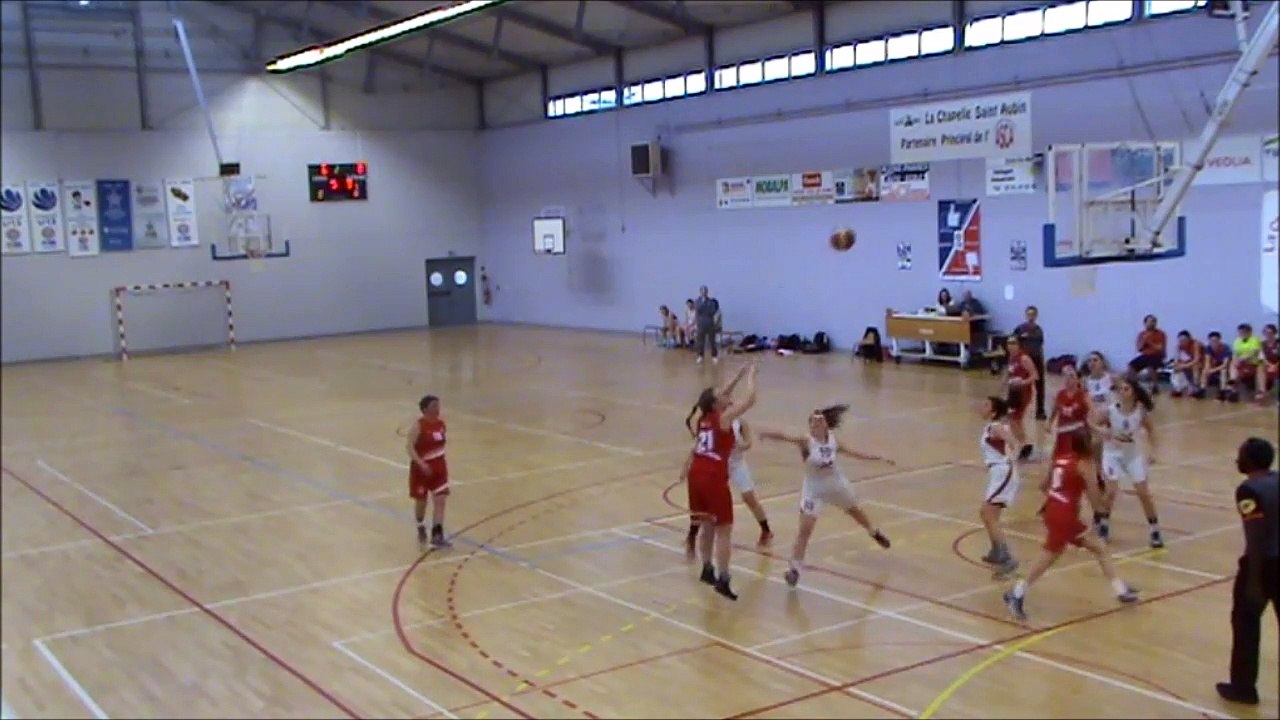 Blanc et Rouge Action : RF3 ASCA - Coulaines JS 19/03/2017