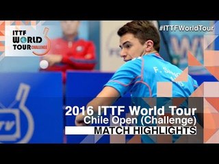 2016 Chile Open Highlights: Juan Lamadrid vs Francisco Sanchi (Qual)