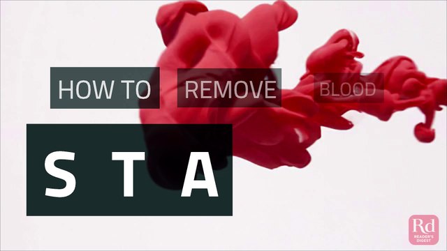 How to Remove Blood Stains