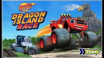 Blaze and the Monster Machines: Dragon Island Race. Games for kids