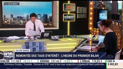 La vie immo: "J'aime mon courtier" dresse un premier bilan sur les taux d'intérêt - 23/03