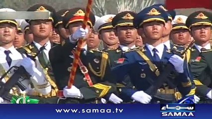 Chinese Contingent At Pakistan Military Parade