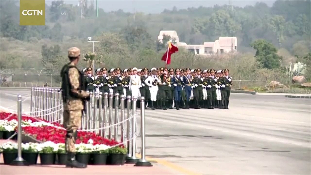 Chinese Contingent At Pakistan Military Parade