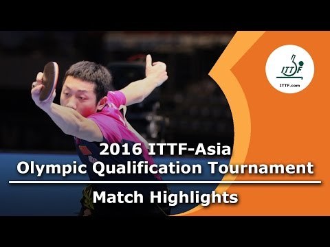 2016 Asia Olympic Qualification Highlights: Xu Xin vs Lee Sangsu