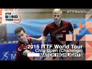 2016 Chile Open Highlights: Antoine Hachard/Romain Ruiz vs Gaston Alto/Pablo Tabachnik (Final)