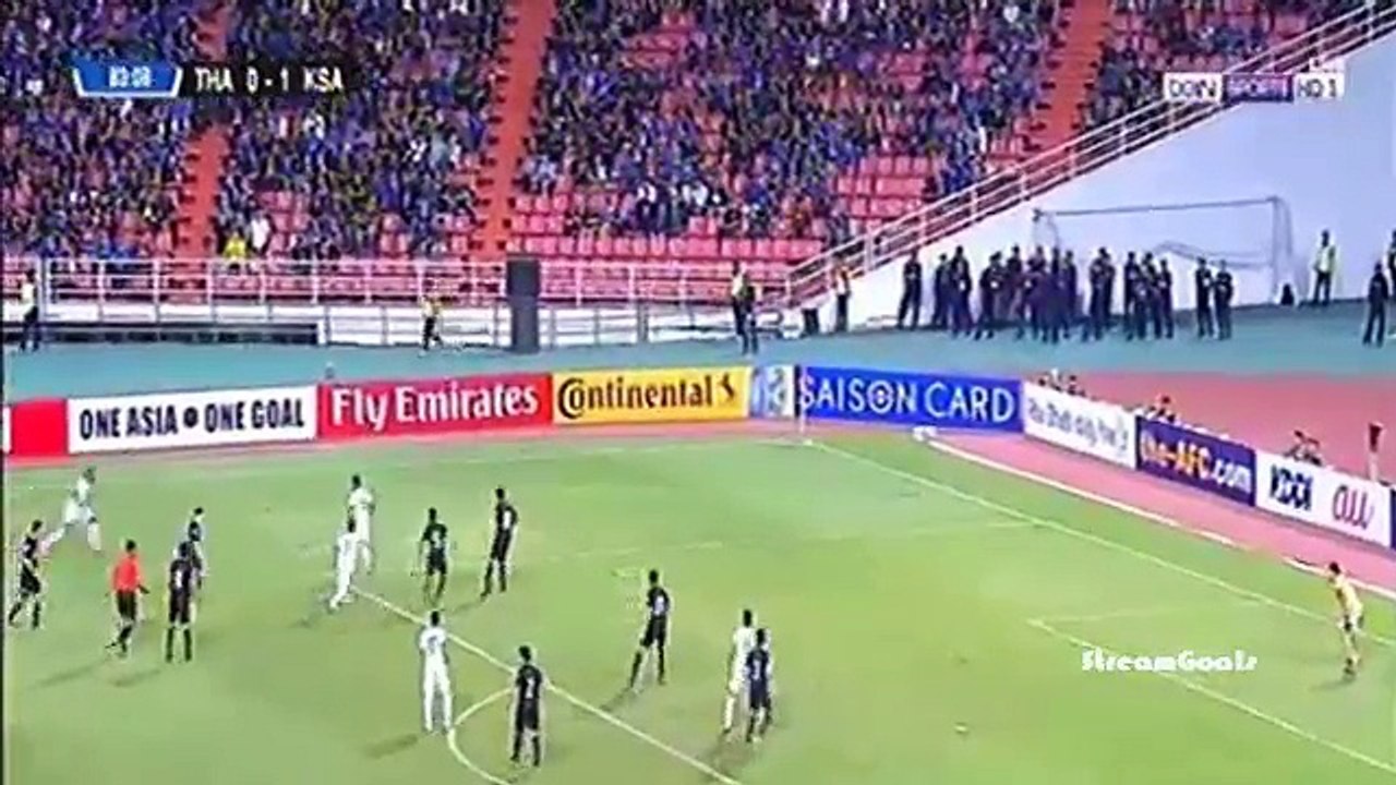اهداف مباراة السعودية وتايلاند 3-0 (2017_03_23) تصفيات كأس العالم