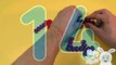 Learn To Count 1 to 50 with Candy Numbers! Surprise Eggs with Smarties Skittles and Candy