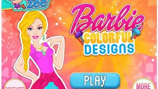 Barbie colour ful desing game , best game play for kids , nice game for child , super game for kids
