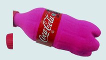 DIY Colors Kinetic Sand Videos Coca Cola Bottle Shape Coke ToyBoxMagic-Cbn