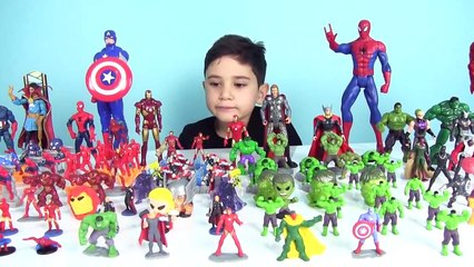 Marvel Oyuncak Figür Koleksiyonu Süper Kahraman Oyuncakları-nssm