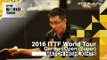 German Open 2016 Highlights: SAMBE Kohei vs WANG Zengyi (Qual)
