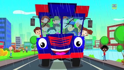 Wheels On The Bus Childrens Nursery Rhymes- Kids & Baby Songs