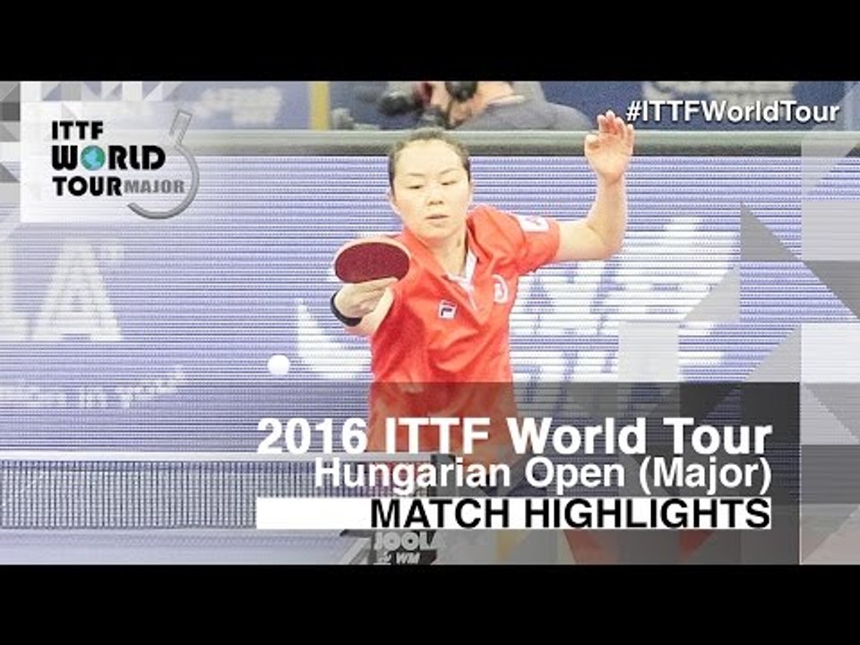 Hungarian Open 2016 Highlights: TIE Yana vs CHENG I-Ching (1/2)
