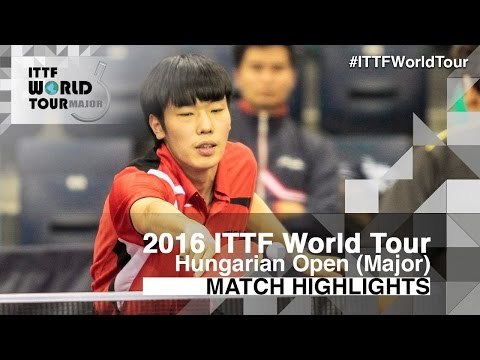 Hungarian Open 2016 Highlights: WANG Zhixu vs DYJAS Jakub (U21-R32)