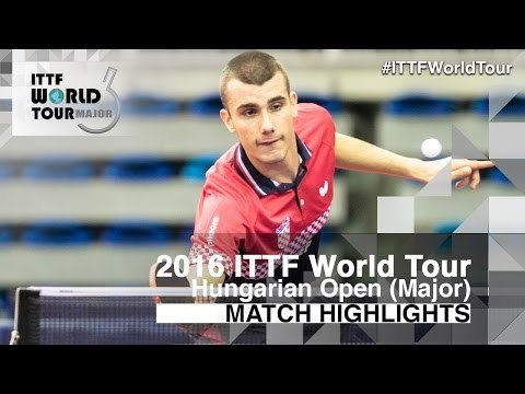 Hungarian Open 2016 Highlights: PUCAR Tomislav vs CASSIN Alexandre (Pre)