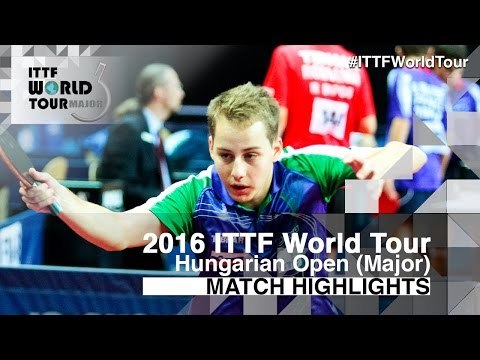 Hungarian Open 2016 Highlights: PLATONOV Pavel vs SFILIGOJ Tom (Qual)