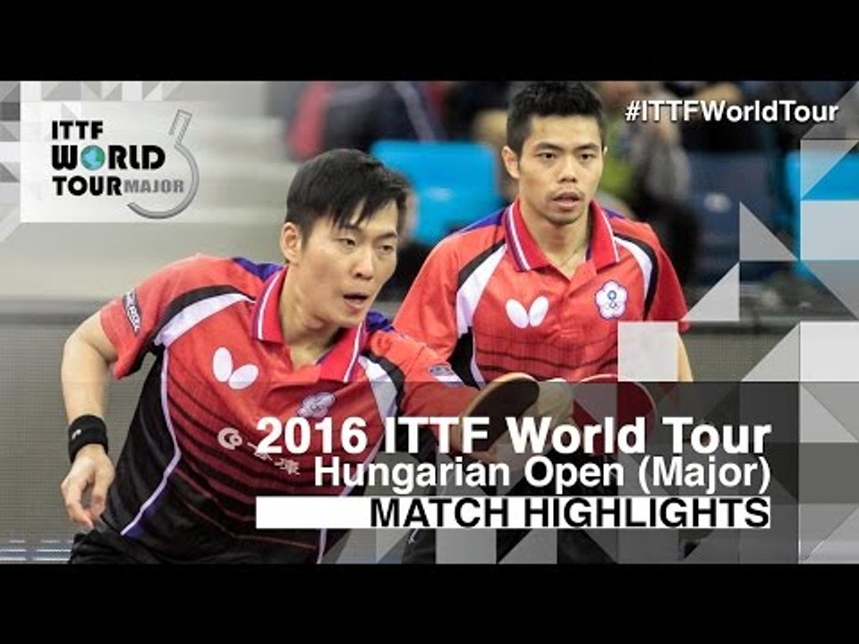 Hungarian Open 2016 Highlights: DEVOS Robin/NUYTINCK Cedric vs CHUANG Chih-Y./HUANG S.-S. (Final)