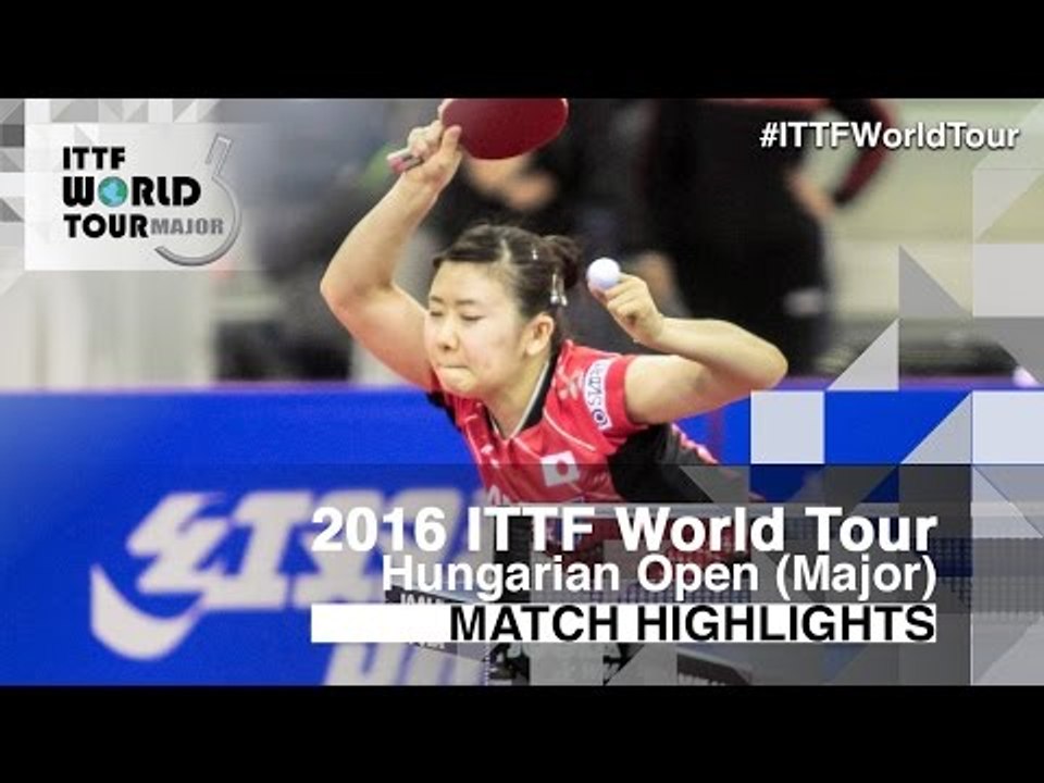Hungarian Open 2016 Highlights: FUKUHARA Ai vs LEE I-Chen (R32)