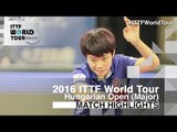 Hungarian Open 2016 Highlights: DOO Hoi Kem vs YANG Haeun (1/2)