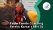 Table Tennis Coaching Session Ferenc Karsai - Part 3