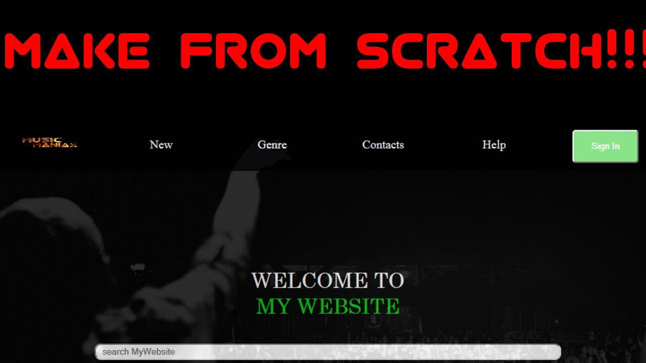Create a Custom Website-Part I