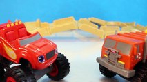 BLAZE AND THE MONSTER MACHINES Trucks Coaches Tonka Climb Overs Treader in Monster Truck Race-PMnCTm