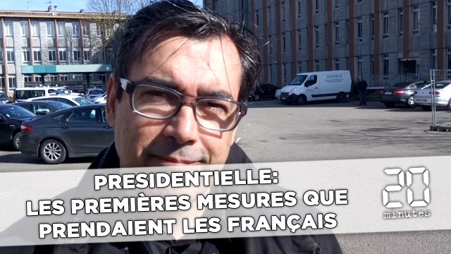 Présidentielle: Les premières mesures que prendraient les Français - David Leveau